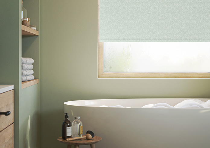 Ophelia, Pale Green - Twist&Fit Roller Blind - Image 5